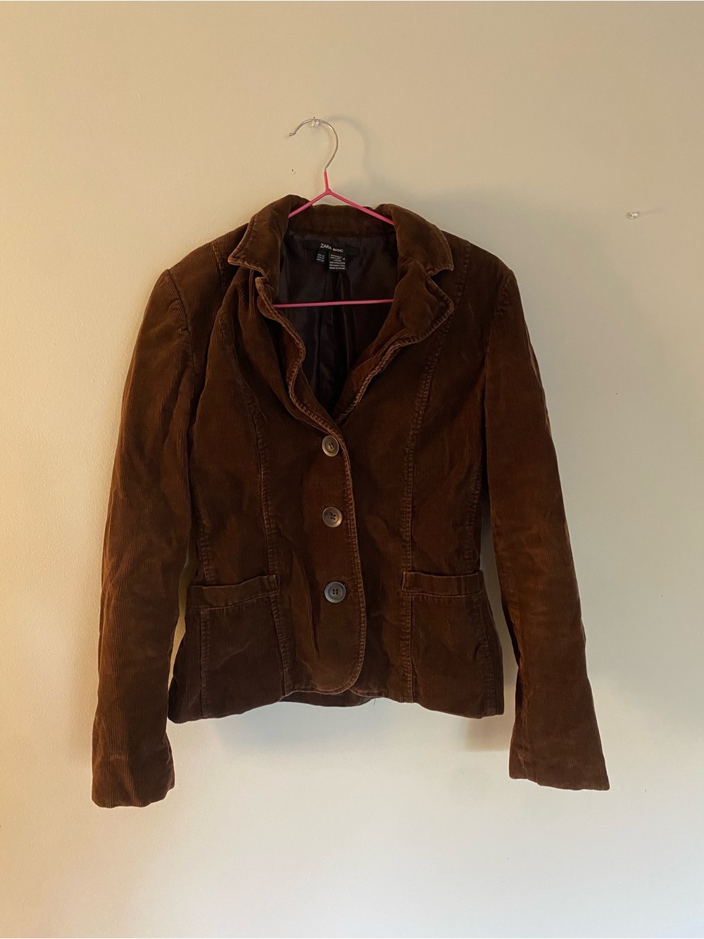 Corduroy Jacket Fall Button Up Zara